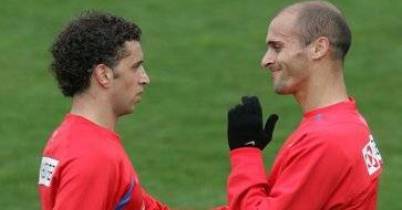 Simao y Pernia... A JUGAR!!!