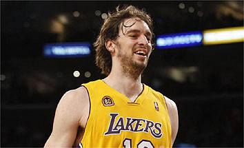 Gasol y los Lakers a playoffs
